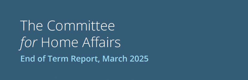 2025 Home Affairs Workplan