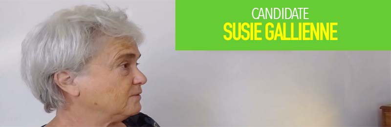 Candidate Susie Gallienne