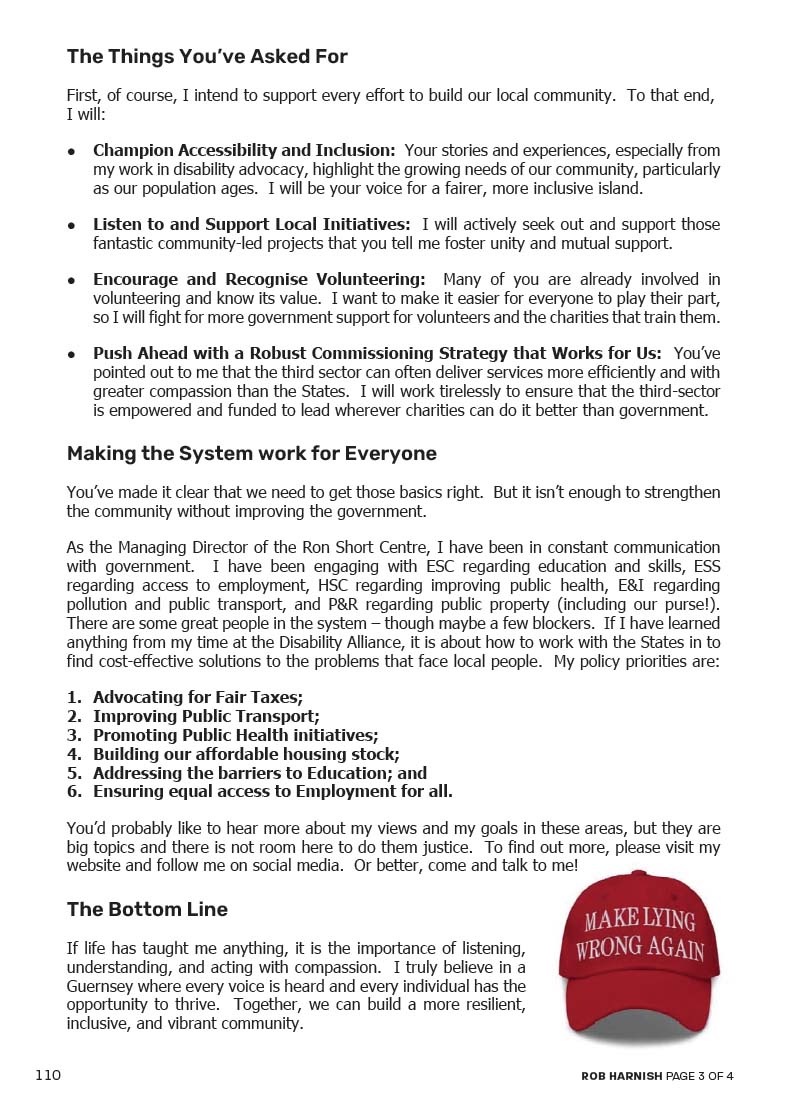 Candidate Harnish 2025-3