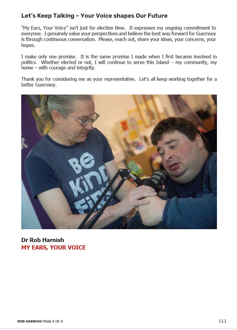 Candidate Harnish 2025-4