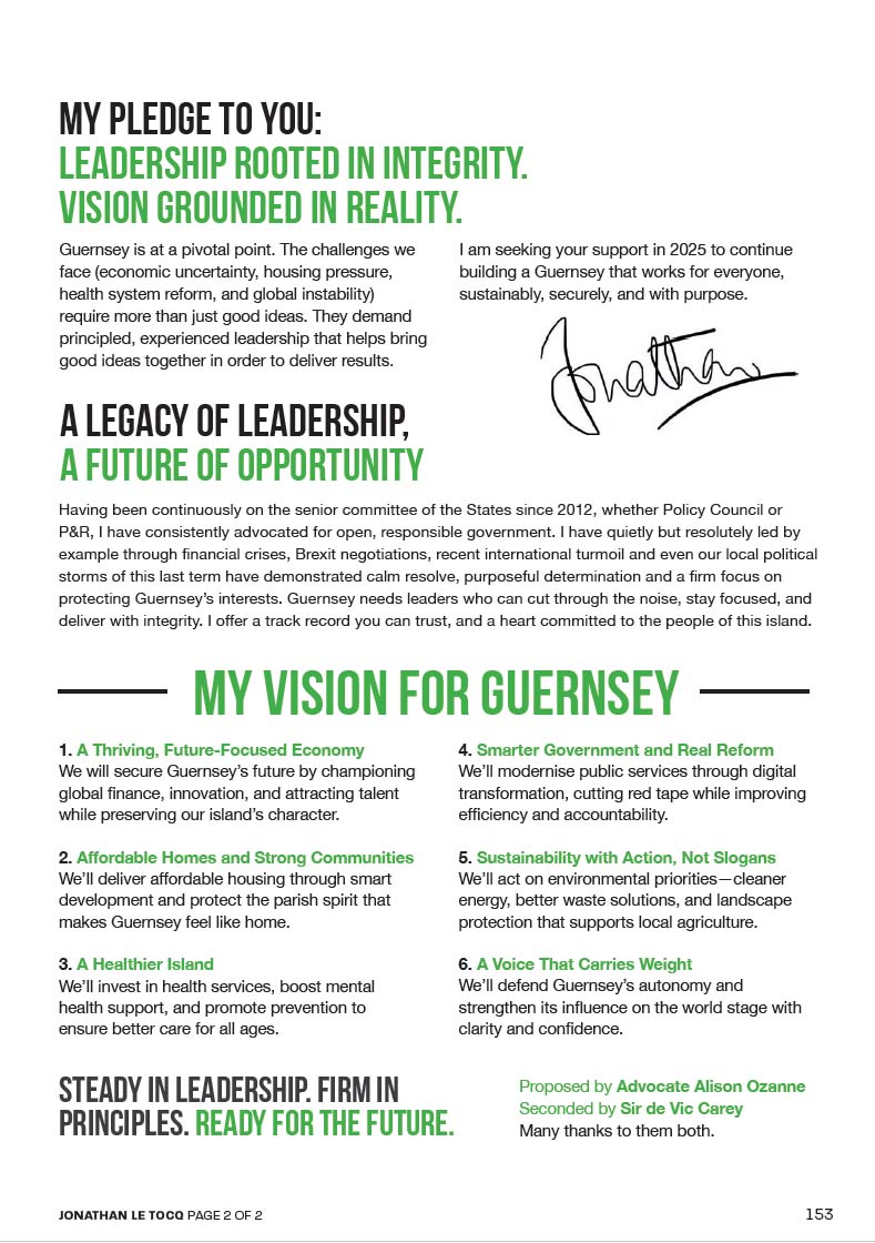 Candidate LeTocq 2025-2