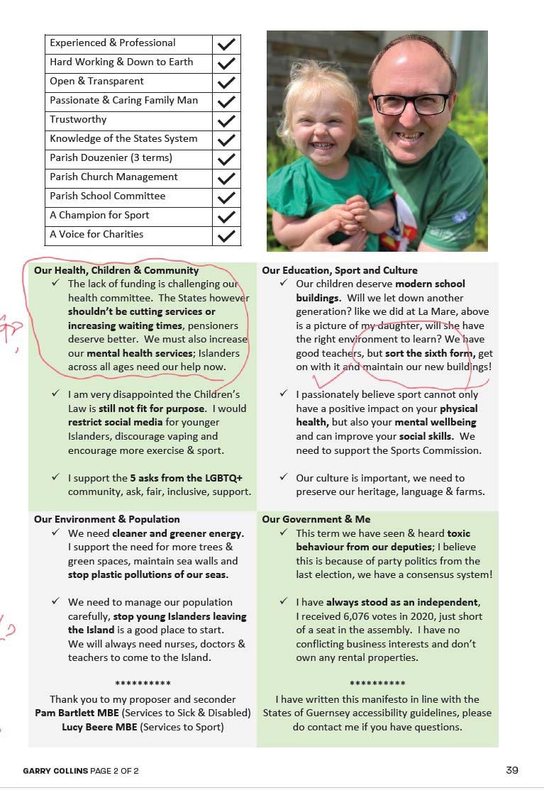 Candidate Collins 2025-2