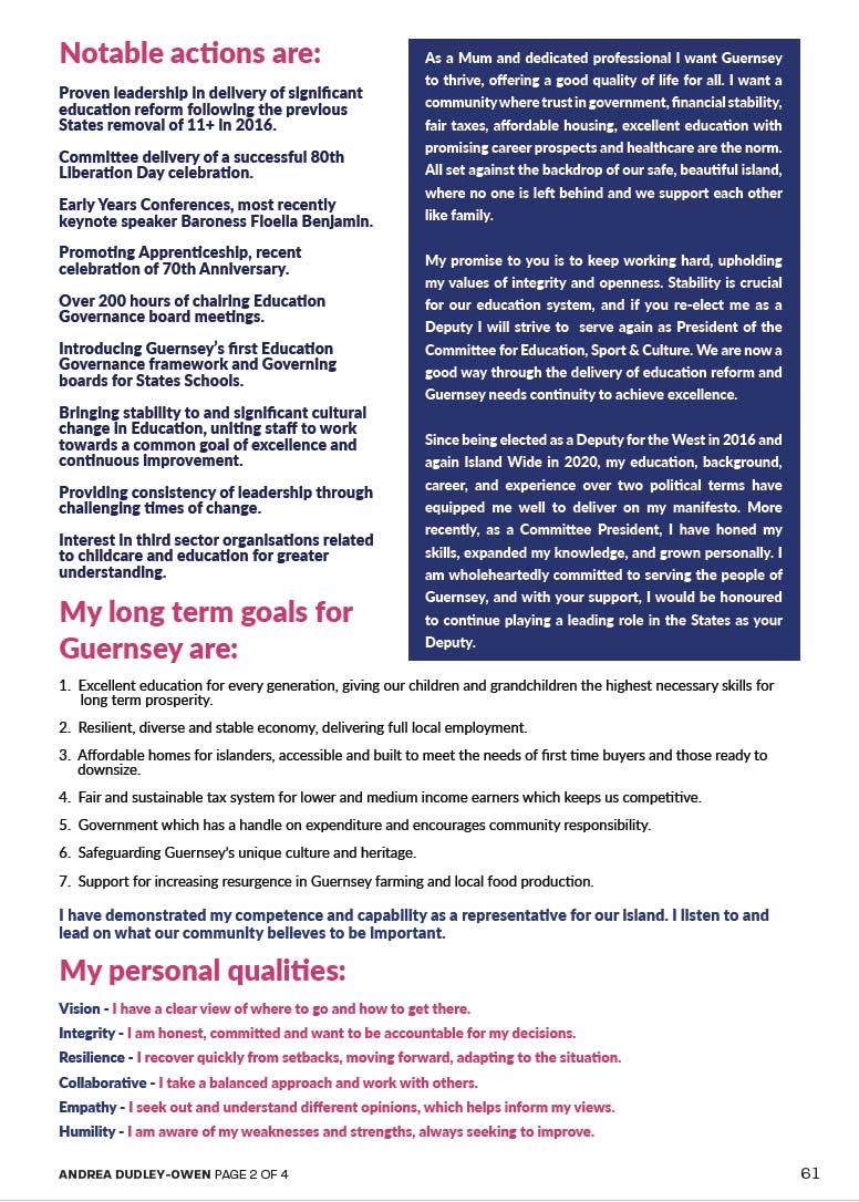 Candidate Dudley Owen 2025-2