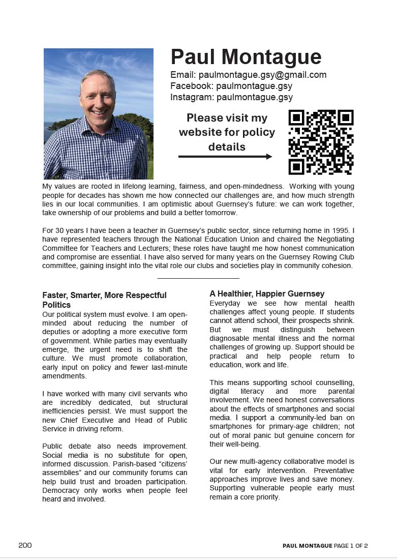 Candidate Montague 2025-1