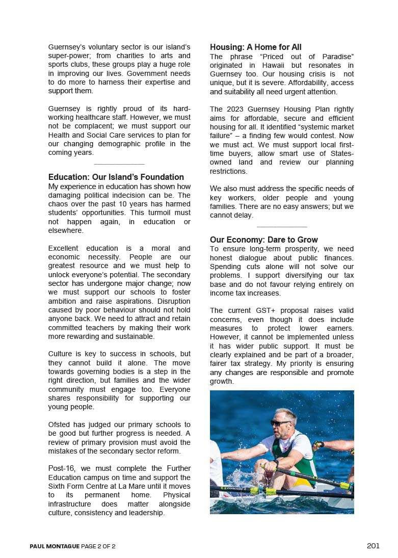 Candidate Montague 2025-2