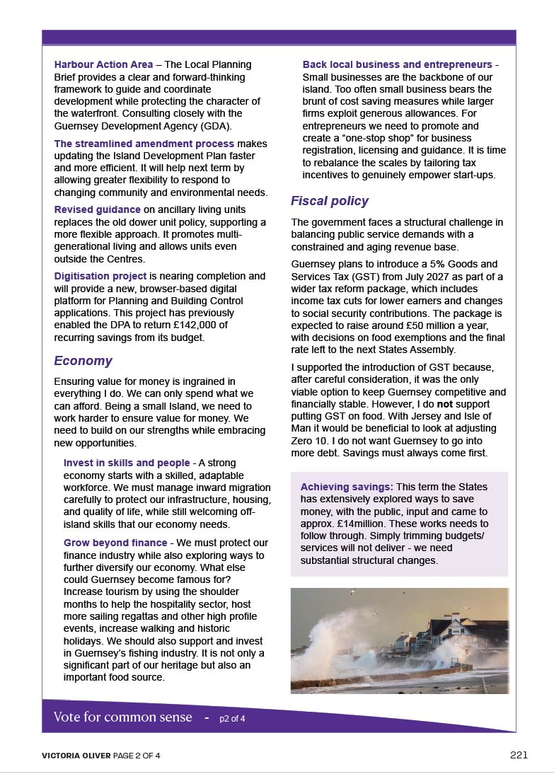 Candidate Oliver 2025-2