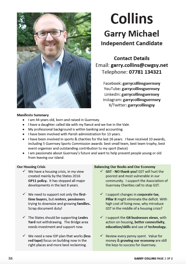 Candidate Collins 2025-1