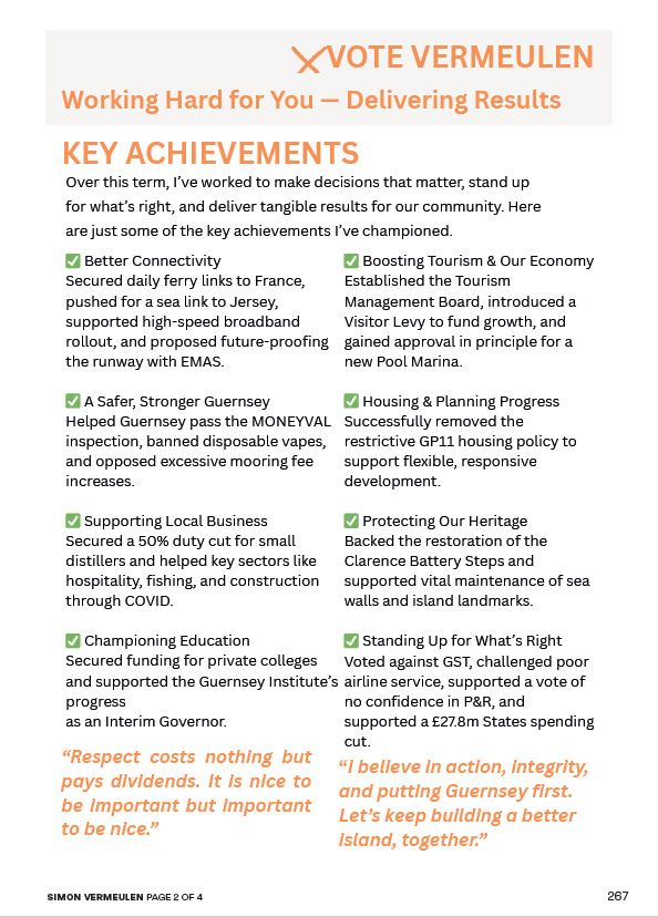 Candidate Vermeulen 2025-2